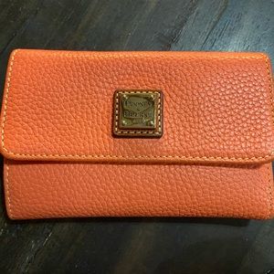 Dooney and Bourke Medium Flap Pebble Grain Wallet
